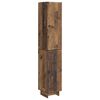 vidaXL Kastenset 2 st Oud hout Bewerkt hout