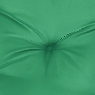 vidaXL Palletkussen 50x50x12 cm stof groen