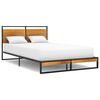 vidaXL Bedframe metaal 120x200 cm