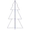 vidaXL Kegelkerstboom 300 LED's binnen en buiten 120x220 cm