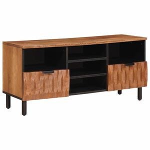 vidaXL TV-kast met lade Acacia Bruine Afwerking 100 x 33 x 46 cm