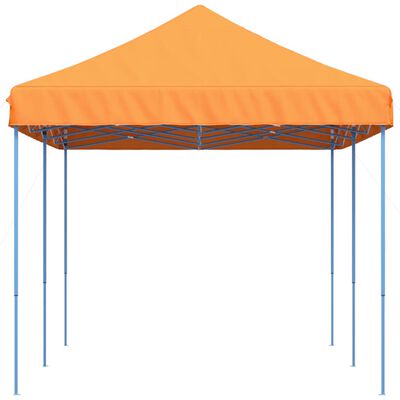 vidaXL Partytent inklapbaar pop-up 580x292x315 cm oranje