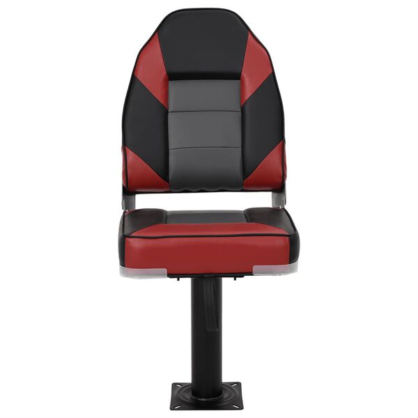 vidaXL 2-delige Bootstoelenset met hoge rugleuning inklapbaar