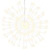 vidaXL Kerstverlichting vuurwerk 8 st 140 warmwitte LED's 17 cm