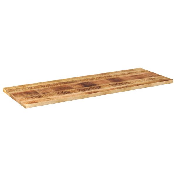 vidaXL Tafelblad rechthoekig 140x50x2,5 cm massief ruw mangohout