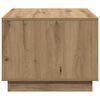 vidaXL Salontafel 55x55x42 cm bewerkt hout artisanaal eikenkleurig