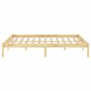 vidaXL Bedframe massief grenenhout 120x200 cm