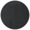 vidaXL Vloerkleed rond 80 cm bamboe grijs
