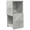 vidaXL Hoekkast 30,5x30x65cm Bewerkt hout Beton Grijs
