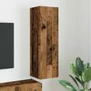 vidaXL TV Wandkast Oud Hout 30 x 31 x 100 cm Bewerkt hout