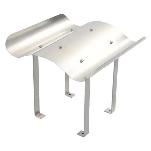 vidaXL Schoorsteenkap roestvrij staal 60 x 60 x 38 cm