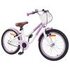 vidaXL Kinderfiets 20 Inch voor 6-11 jaar oud Paars