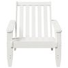 vidaXL Tuinstoel Adirondack 75x77x77 cm massief grenenhout wit