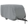 vidaXL Caravanhoes 610x250x220 cm vliesvlies grijs