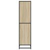 vidaXL Boekenkast 40x35x139 cm bewerkt hout sonoma eikenkleurig