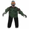 vidaXL Halloween Kruipende Zombie Groen 112 x 25.5 x 21.5 cm Polyester