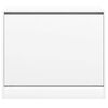 vidaXL Schoenenkast 80x42x69 cm bewerkt hout wit