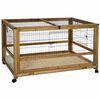 Kerbl Hok voor kleine dieren voor binnen 116x75x70 cm hout bruin
