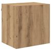 vidaXL TV Wandmeubels 4 pcs Artisan Eiken Bewerkt hout