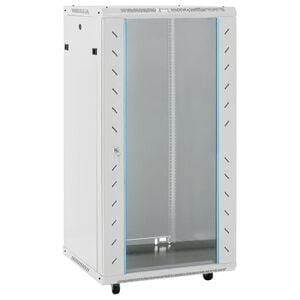 vidaXL Netwerkkast met draaiwieltjes 22U 19" IP20 60x60x120 cm