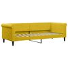 vidaXL Slaapbank 80x200 cm fluweel geel