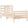 vidaXL Bedframe zonder matras massief grenenhout 100x200 cm