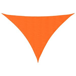 vidaXL Zonnescherm driehoekig 3x3x4,24 m oxford stof oranje