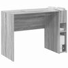 vidaXL Bureau Grijs Sonoma 109 x 50 x 78 cm Bewerkt hout