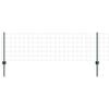 vidaXL Euro-hek met palen 50 x 0,6 m PVC-Coated Staal Groen Mesh