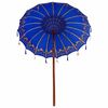 vidaXL Balinese Parasol Blauw 185 x 185 x 260 cm