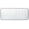 vidaXL Boxspring stof donkergrijs 90x200 cm