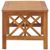 vidaXL Salontafel 102x50x43 cm massief acaciahout