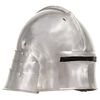 vidaXL Ridderhelm middeleeuws replica LARP staal zilverkleurig