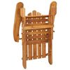 vidaXL 3-delige Loungeset Adirondack massief acaciahout