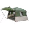 vidaXL Directe Tent met opslag ALTA Groen 458 x 458 x 230 cm Staal