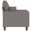 vidaXL Fauteuil 60 cm stof taupe