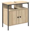 vidaXL Badkamer Kast Beige 60 x 30 x 60 cm Bewerkt hout