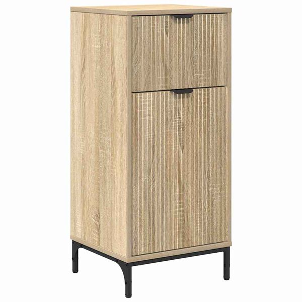 vidaXL Badkamer Kast met lade Sonoma Eiken 39,5 x 36 x 88 cm