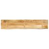 vidaXL Tafelblad met natuurlijke rand 180x30x2,5 cm massief mangohout