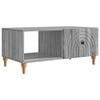 vidaXL Salontafel Grijs sonoma 90 x 50 x 40 cm Bewerkt hout