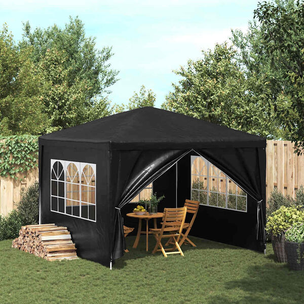 vidaXL Partytent 3x3 m antracietkleurig