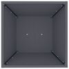 vidaXL Pilaar Plantenbak Antraciet 40 x 40 x 100 cm