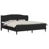 vidaXL Bedframe met hoofdeinde Zwart 180 x 200 cm Kunstleer