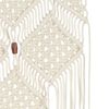 vidaXL Wandhanger macram&eacute; 40x80 cm katoen