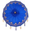 vidaXL Balinese Parasol Blauw 95 x 95 x 260 cm