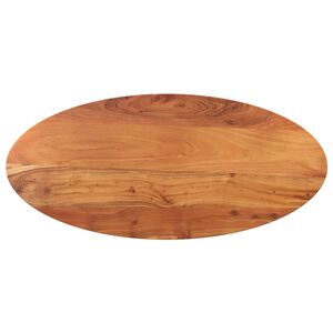 vidaXL Tafelblad ovaal 90x40x3,8 cm massief acaciahout