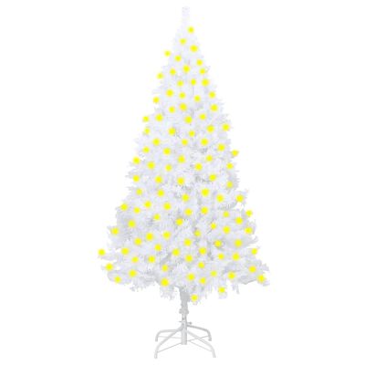 volgens berouw hebben Beschuldigingen vidaXL Kunstkerstboom met LED's en dikke takken 210 cm wit online kopen |  vidaXL.be