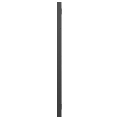 vidaXL 2-delige Badkamermeubelset spaanplaat hoogglans zwart