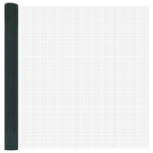 vidaXL Gelaste draadhek Groen 1.5 x 10 m