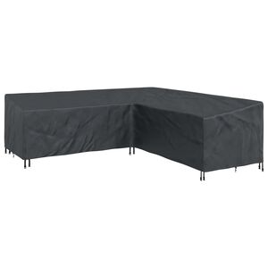 vidaXL Meubelhoes 270 x 270 x 80 cm 210D Oxford Stof L-vorm Waterdicht
